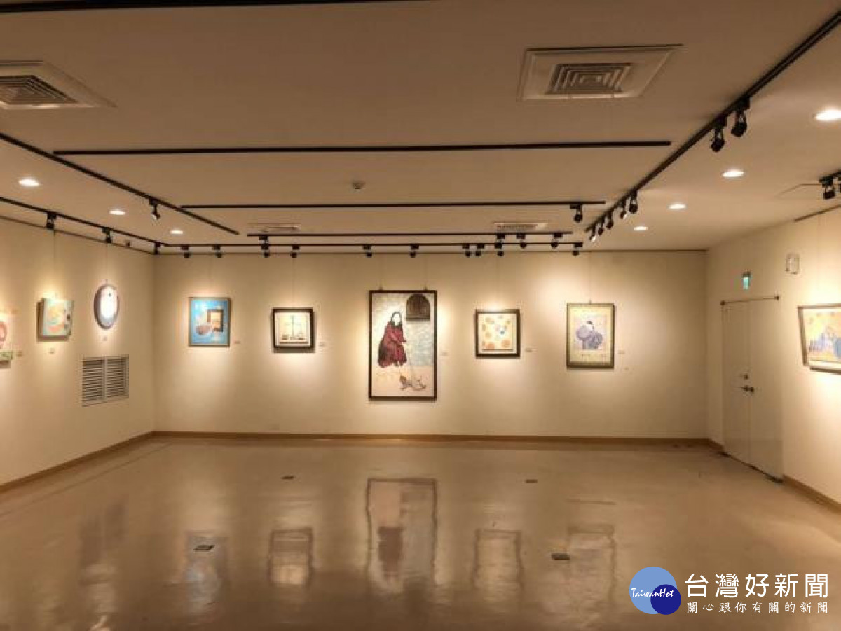 「釋夢の過程」水墨個展/雲林縣政府提供