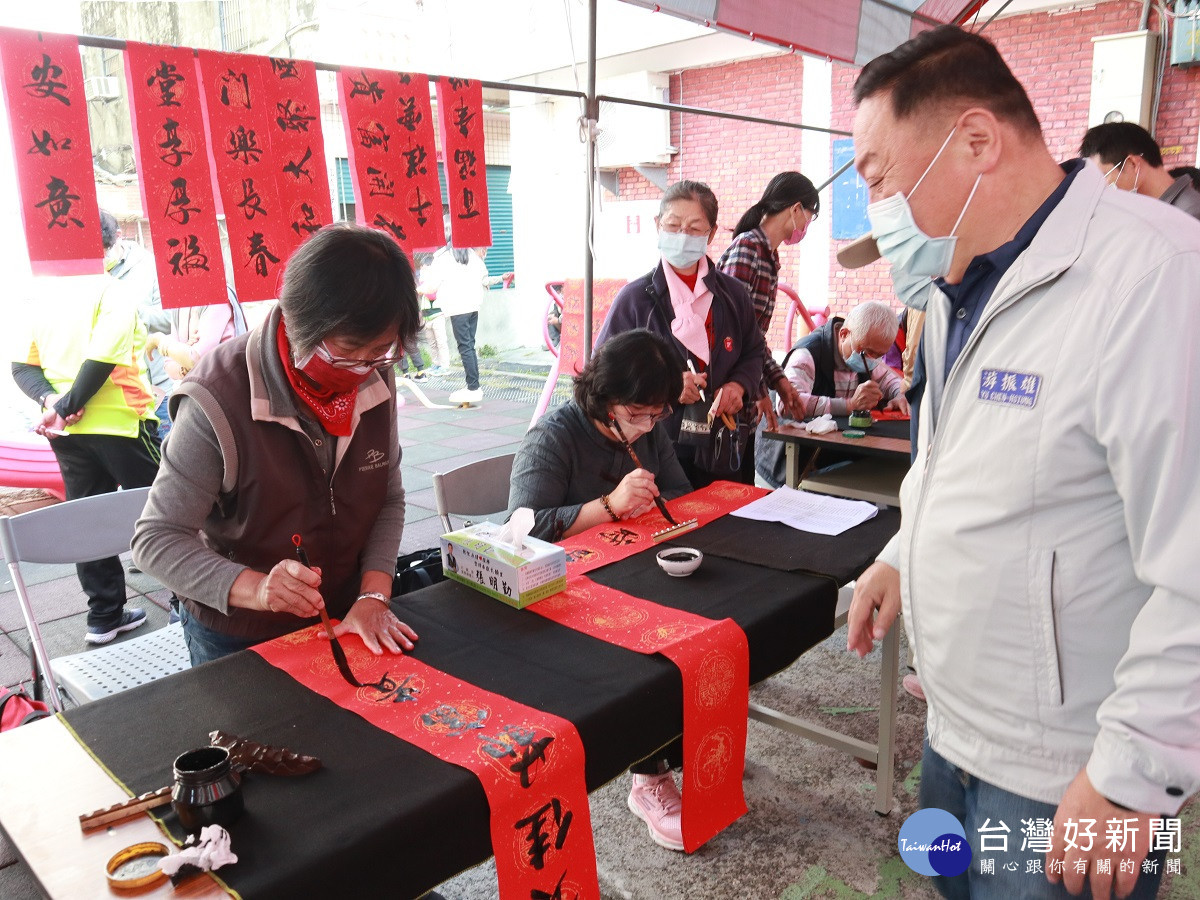 2023玉兔迎春幸福員林送春聯　14日20位書法家齊聚現場揮毫免費索取