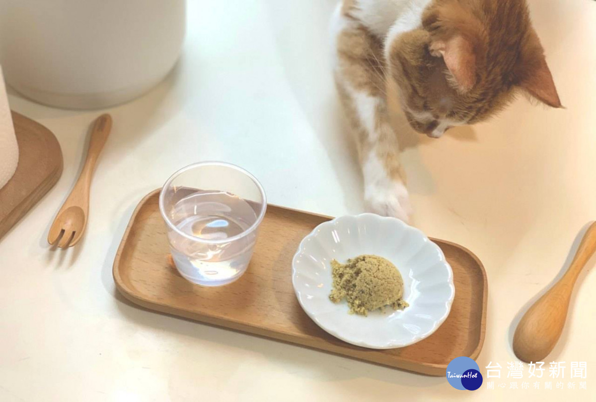 微型創業商家「愛毛隊長」研發適合全齡貓的喝水沖泡粉產品。<br /><br />
