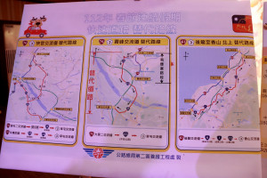 快速道路規劃替代道路。（記者扶小萍攝）