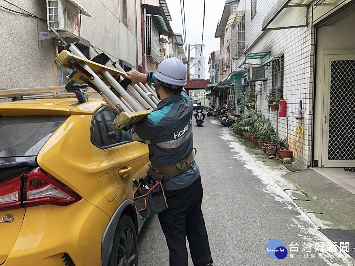 中嘉寬頻─北健送暖助弱勢免費裝機       圍爐增添娛樂享受