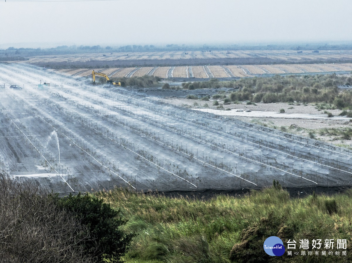 濁水溪揚塵防制不打烊　笫四河川局春節期間指派專人留守待命