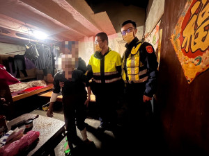 9旬老婦鬧失蹤，虎尾警空屋尋獲曝心酸原因/虎尾警分局提供