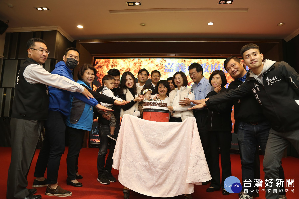 嘉義市政府消防局於昨(17)日舉辦112年消防節慶祝及表揚典禮／嘉義市府提供