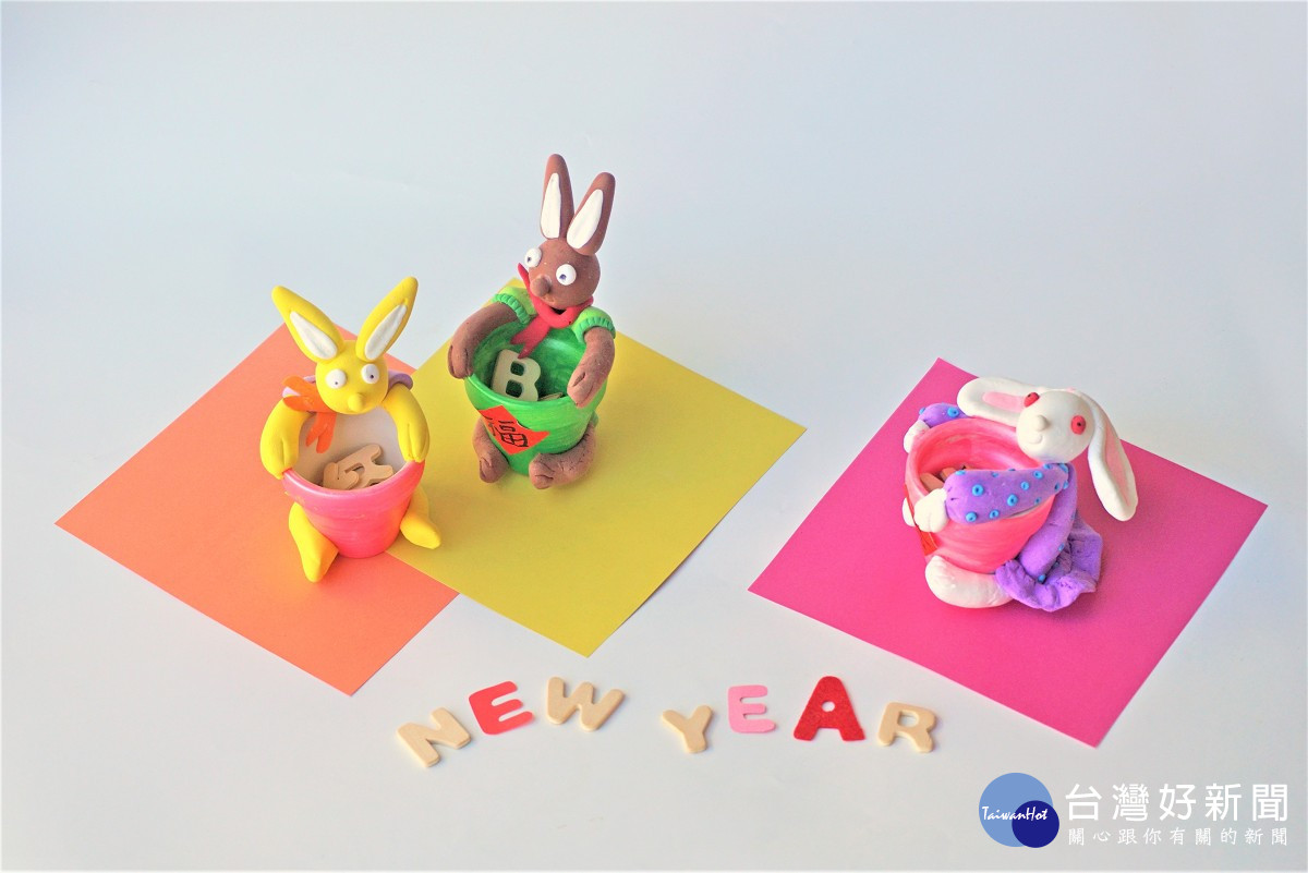 初二到初八（0123-0129）兒童體驗室推出「小福兔迎新春」DIY