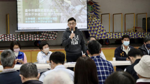 為改善台中市豐原區豐勢路2段淹水問題，立委江啟臣爭取4800萬元進行雨水下水道工程