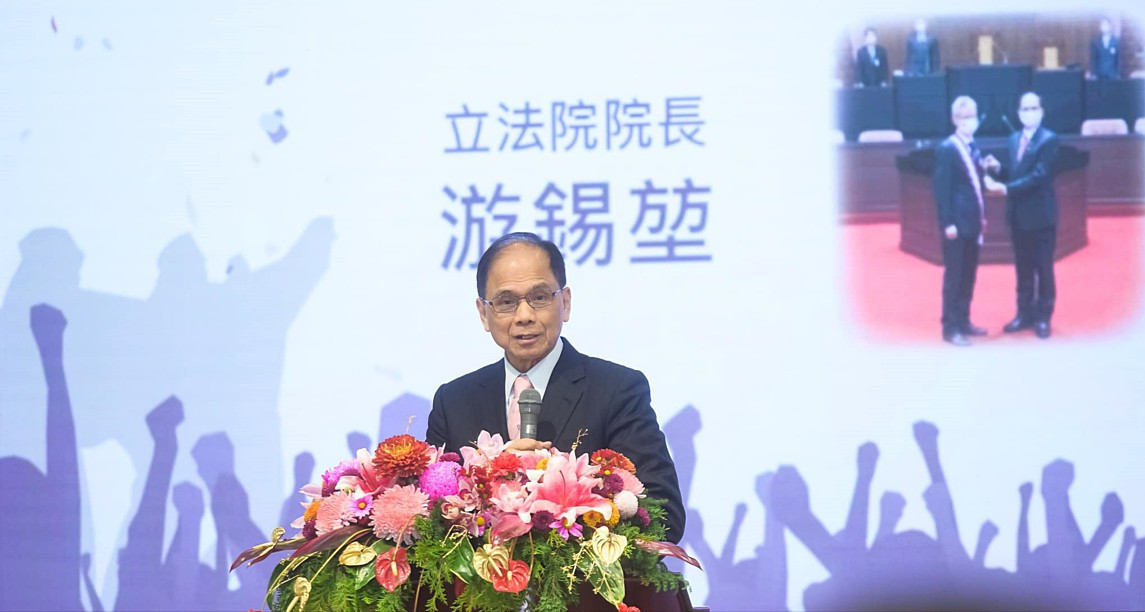 立法院院長游錫堃(圖/資料照片,圖源:翻攝自游錫堃Facebook)