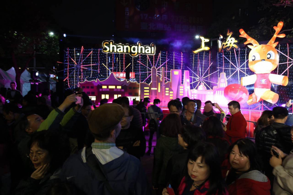 2017台北燈會上海友好燈區(圖/資料照片,圖源:台北市府觀光傳播局)
