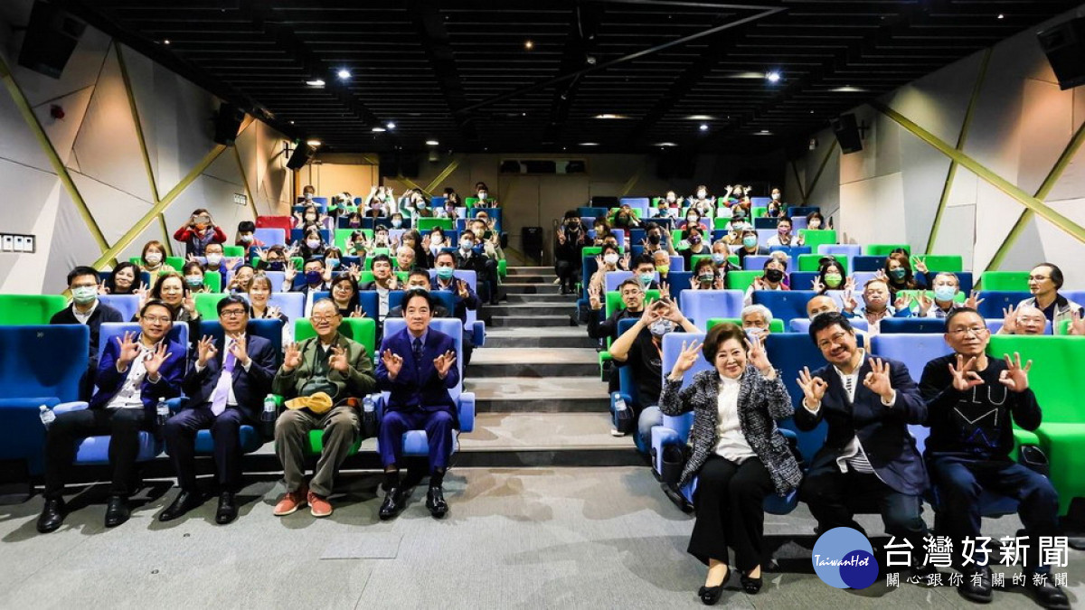 ▲副總統賴清德出席《悲情城市》33週年4K數位版特映會。（圖／記者 許高祥 翻攝）<br />
