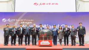 ▲「高雄香港雙母港發布會」，名勝世界壹號郵輪將自4月起開航香港高雄兩地。（圖／記者 許高祥 翻攝）
