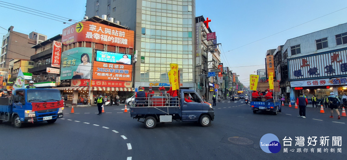 桃園龍德宮天上聖母遶境楊梅，楊梅警分局規劃交通管制及疏導，請民眾配合。