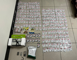 楊梅分局查獲毒品案。