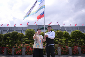 全國原住民族運動會花蓮代表隊授旗　徐榛蔚預祝選手奪得佳績