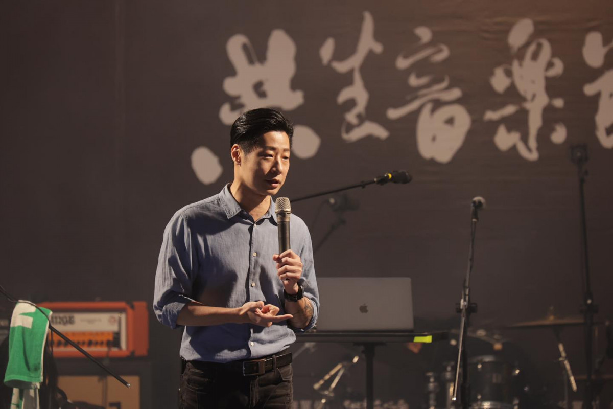 無黨籍立法委員、閃靈樂團主唱林昶佐(圖/資料照片,圖源:Facebook帳號林昶佐 Freddy Lim)