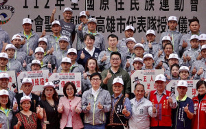 ▲高市議長康裕成率議員為選手加油，並爭取奪牌獎金再加碼；個人賽冠軍獎金由10萬元調升至15萬。（圖／記者 許高祥 翻攝）