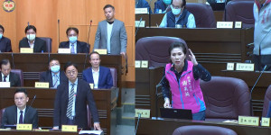 桃園市議員謝美英要求市長解決精忠社區國宅維修管理困境，政府應該積極協助民眾。