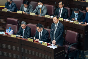 張市長說明施政重點及政策理念。