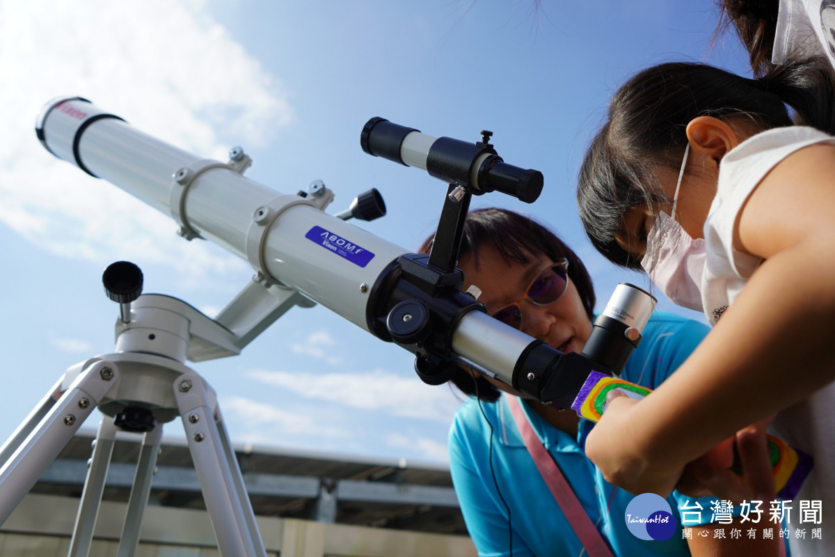 彰化縣明晚追星趣,「月掩金星」 錯過再等40年!圖/彰化縣政府提供