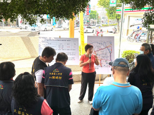 立委楊瓊瓔及台中市議員吳呈賢爭取6500萬元經費，汰換大雅區自來水管線。