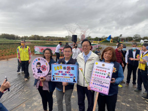 大園警結合活動宣導反詐騙。