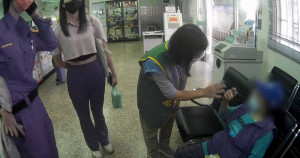 神丹治百病也是詐騙，集集警及時助攔阻年邁老婦領取大筆款項購買。