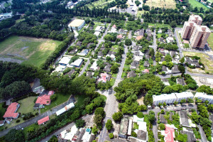 ▲為維持文化景觀，高市府重申左營海軍眷村文化景觀未解編。