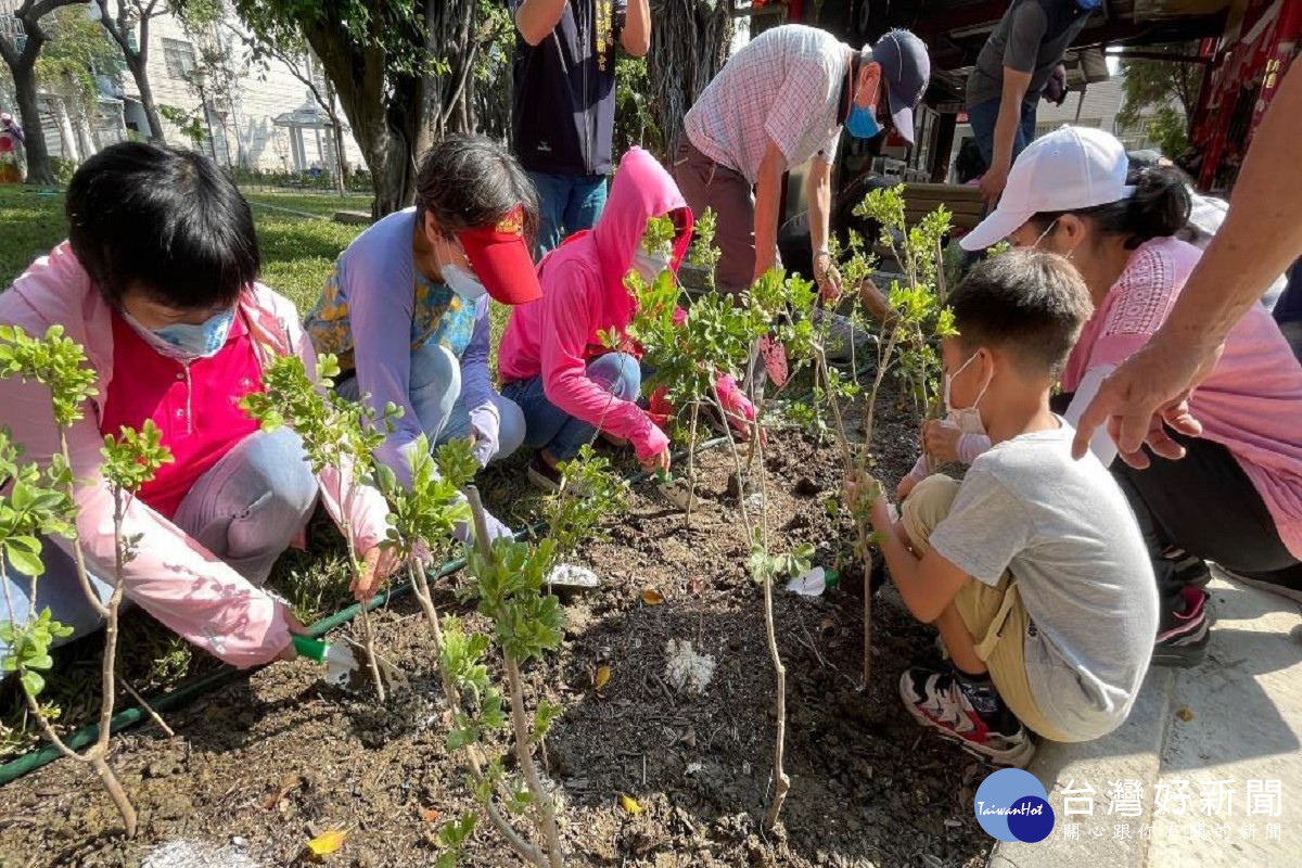 111年大里公園綠美化成果照片