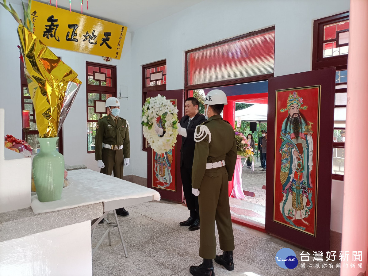 臺東縣忠烈祠與軍人公墓忠靈祠春祭　典禮莊嚴隆重