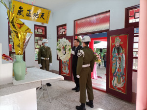 臺東縣忠烈祠與軍人公墓忠靈祠春祭　典禮莊嚴隆重