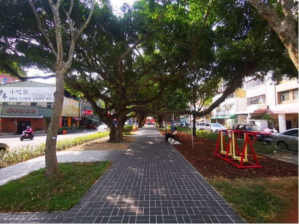 梅川園道段-進化北路至健行路段