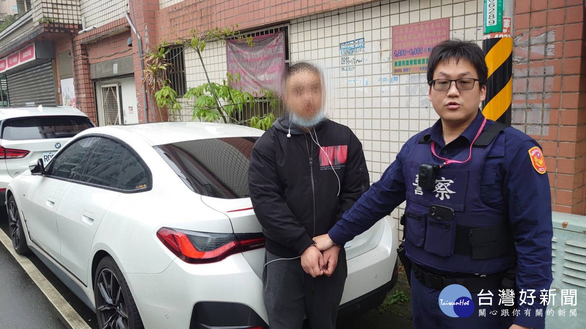 員警發現有異,持續追問該男子,最終該男子承認了自己就是通緝犯林嫌。
