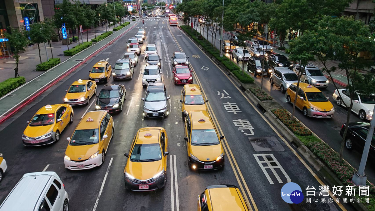 台北街頭計程車（圖／資料照片，圖源：台灣好新聞編輯部）