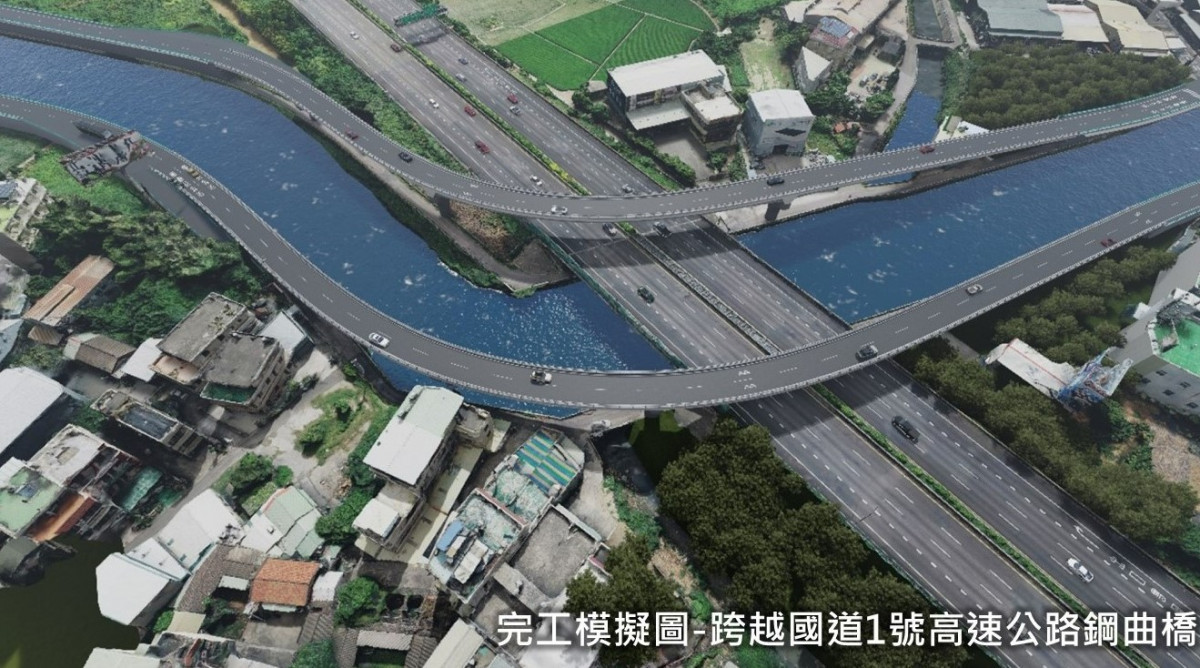 大埔截水溝堤岸道路拓寬工程,自112年4月6日起開始施工。圖/彰化縣政府提供