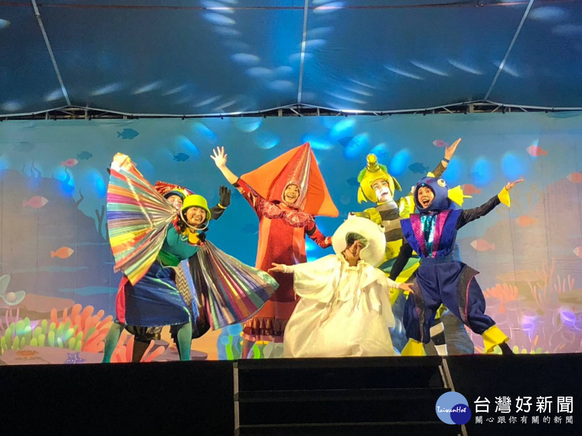 彰化「兒童劇鄉鎮巡演活動」首場線西登場。圖/彰化縣政府提供