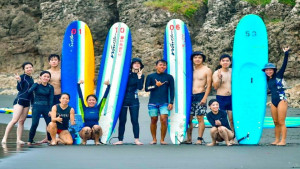 ▲旗津海水浴場，即日起開放玩水了。（圖／記者 許高祥 翻攝）