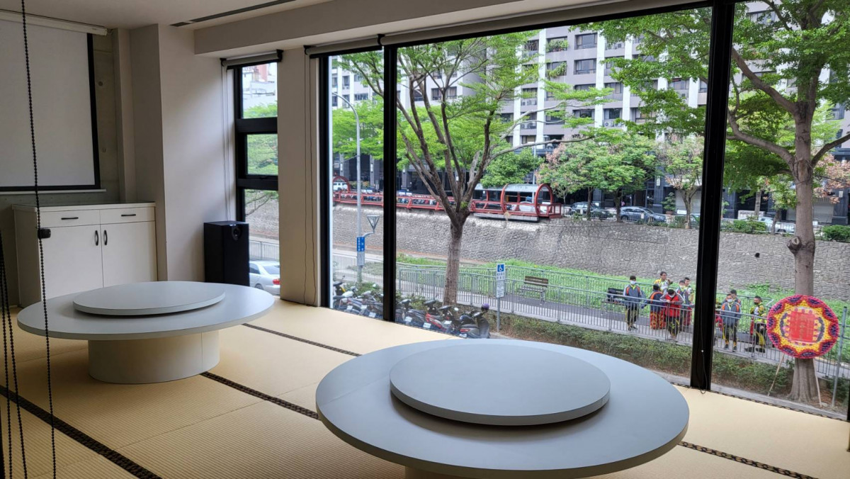 內部用餐空間設計，也全是林龍德自己的想法。