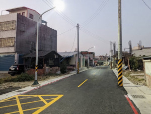 ▲高市梓官進學路北側8米計畫路正式開通。（圖／記者 許高祥 翻攝）
