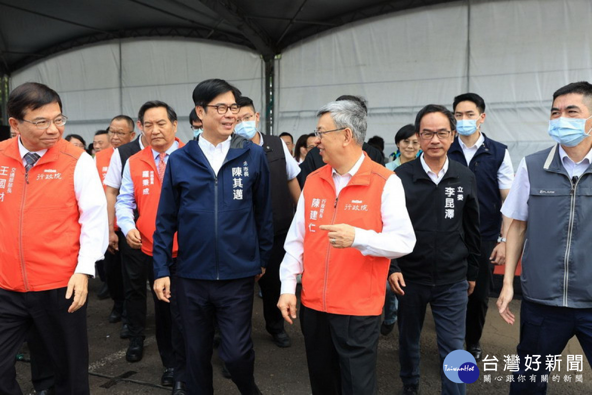 ▲陳建仁院長視察國道7號，指示加速推動提高交通安全。（圖／記者 許高祥 翻攝）