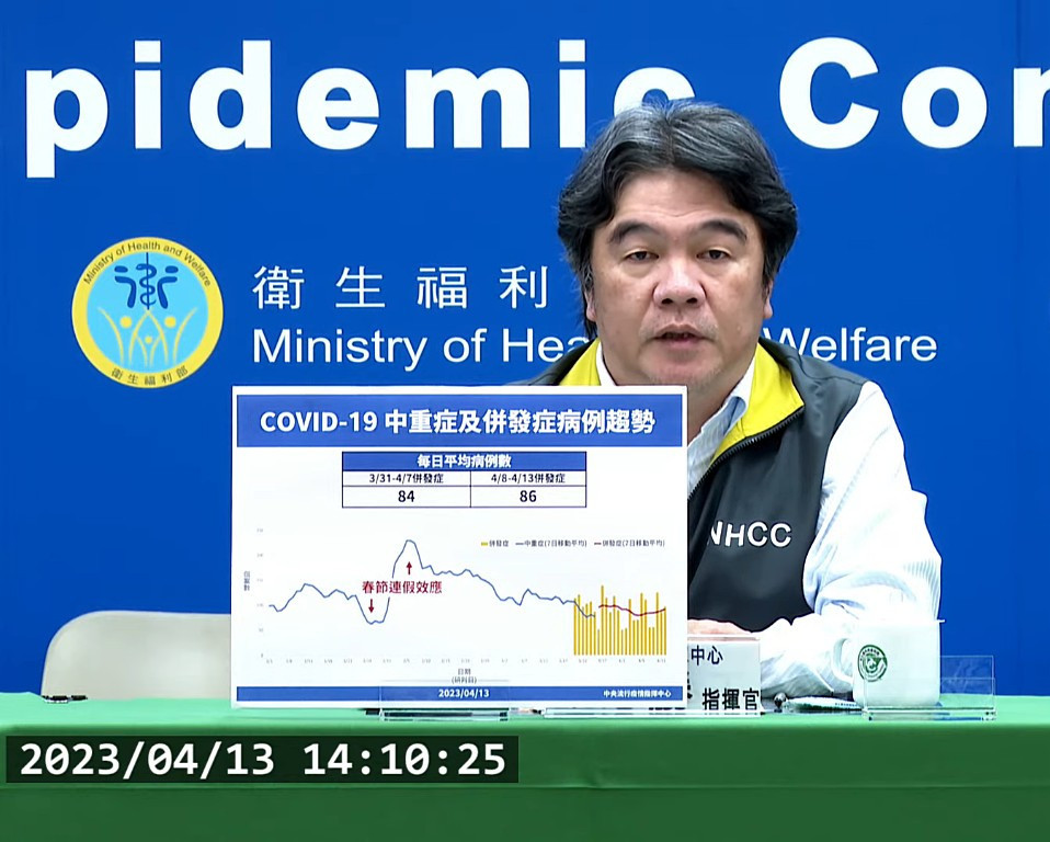 衛福部政務次長兼中央流行疫情指揮中心指揮官王必勝（圖／衛福部疾管署YouTube）