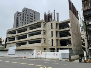 竹市第七停車場興建工程。