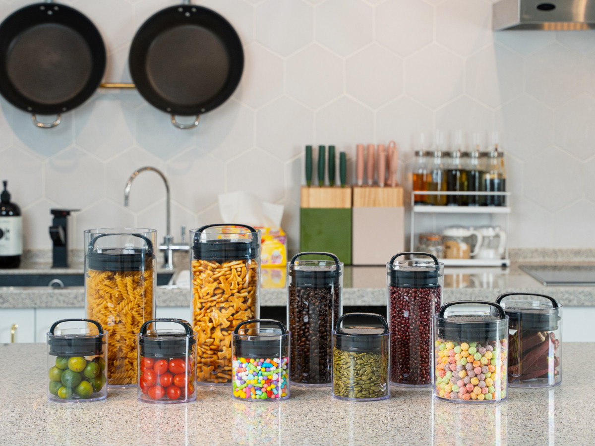 美廚品牌Prepara強調EVAK密封儲物罐，能一秒真空排氣，讓生活更便利。