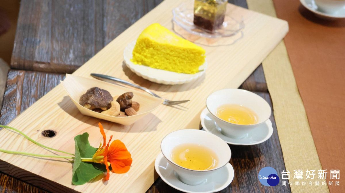 雅園溏茶準備的精心茶點