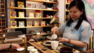 雅園溏茶的茶藝