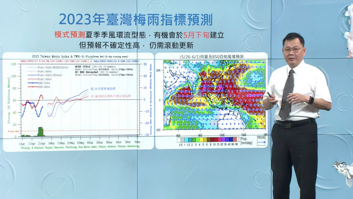 梅雨季氣象展望　氣象局：總雨量接近正常、梅雨最快5月下旬報到