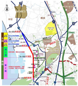▲內政部都委會審議通過新台17線南段變更案，預計115年底全線通車。