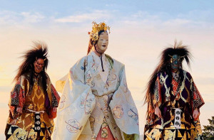 ▲日本能劇新作〈媽祖〉まそ。（圖／公益財團法人片山家能樂・京舞保存財團 提供）
