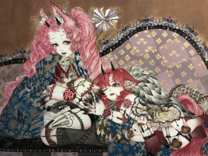 莊舒茹同學平面繪畫作品（玄奘大學提供）