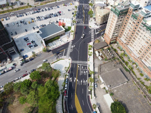 ▲正義路(九如一路至義勇路)改善後。