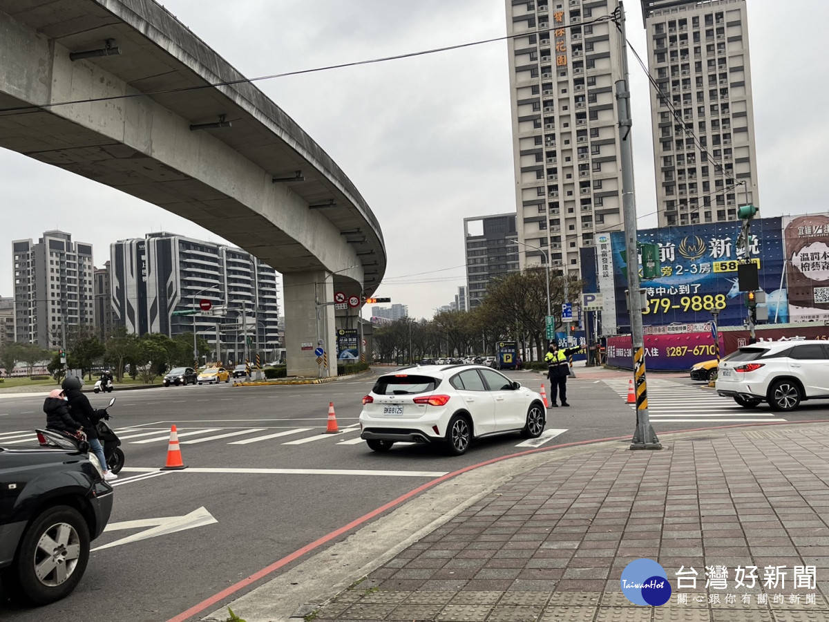 青埔地區在各參與單位協調及努力下，已在4月底完成相關交通改善工作。 