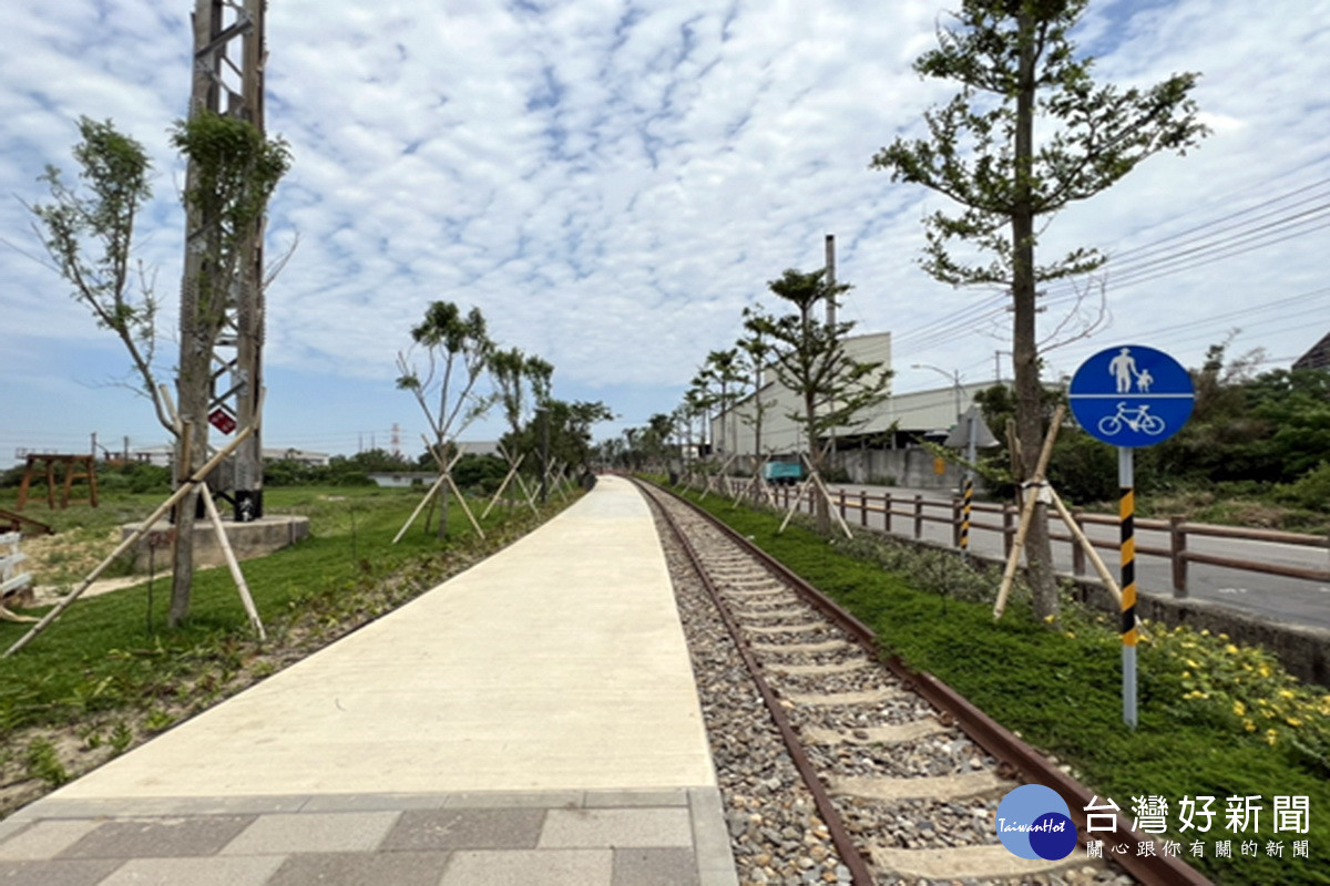 桃林鐵路自行車路廊延伸段5月13日正式啟用。